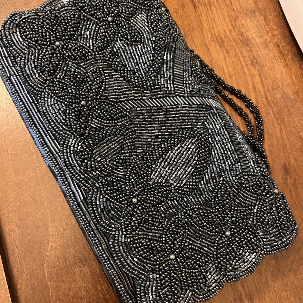 Vintage beaded clutch